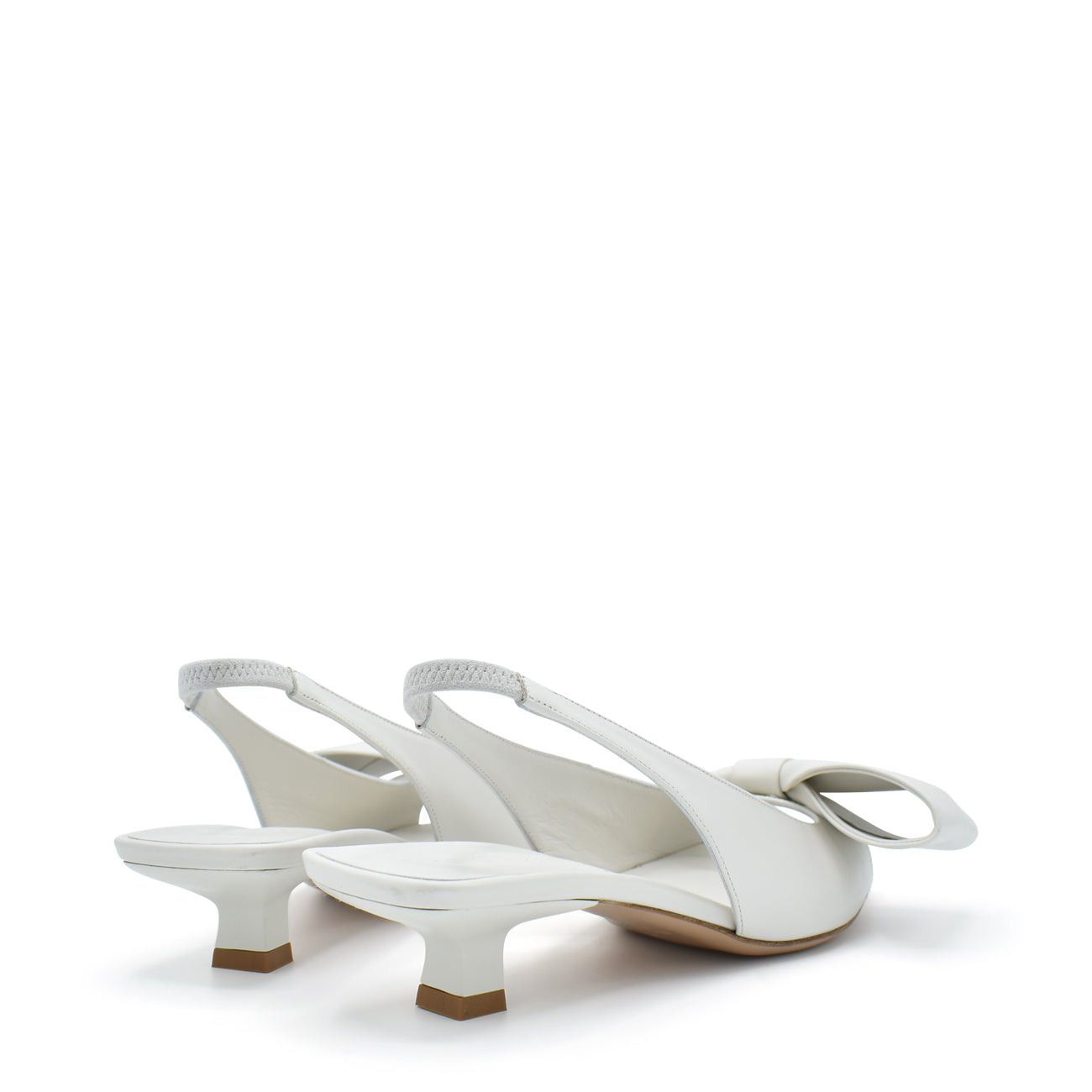 Bianca Bridal - Slingback calfskin leather sandal