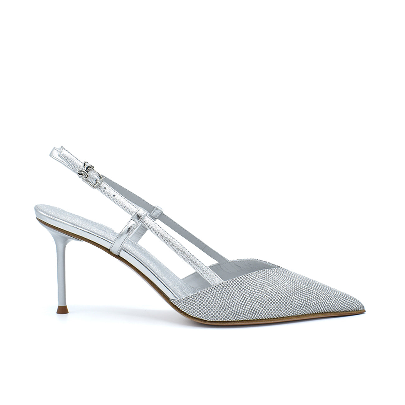 Giulia Silver Slingback