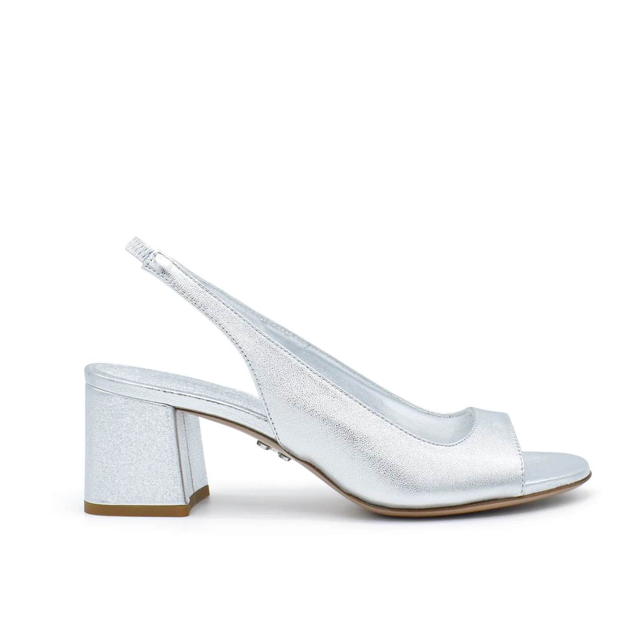 Emira Silver Slingback