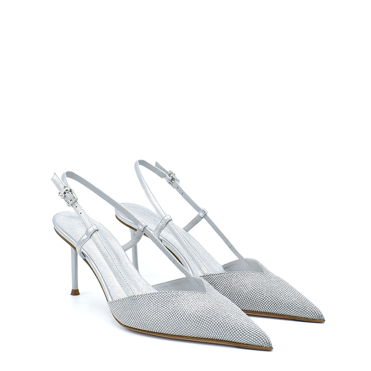 Giulia Silver Slingback