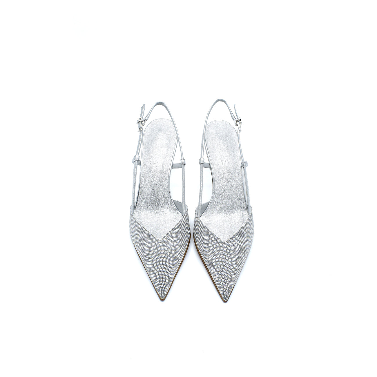 Giulia Silver Slingback