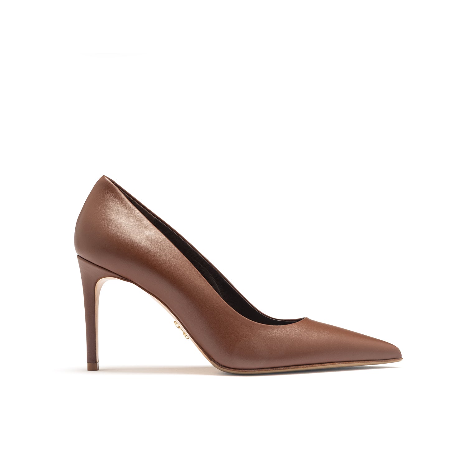 Escarpins Luxe Sergio Levantesi — Cuir Noisette — Taille 40 — Fabriqué En Italie — Neuf Avec Boîte