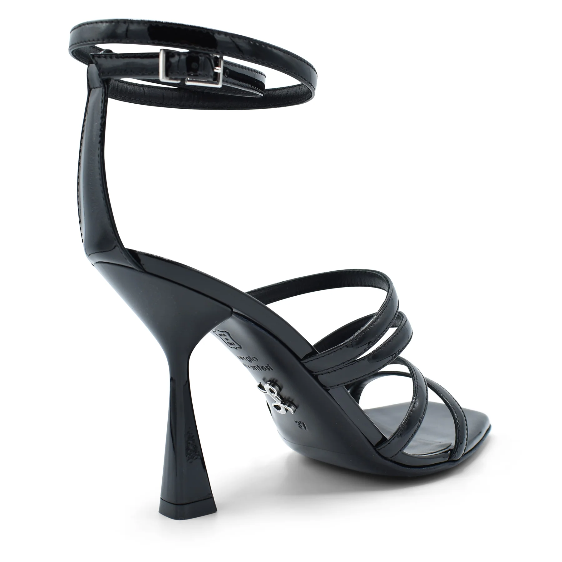 Tally Black Sandal