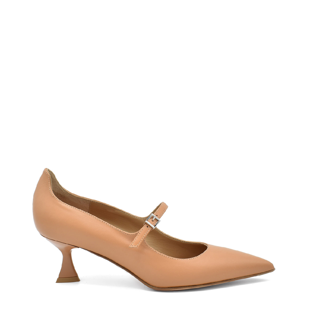 Carlotta Flake. Calf skin leather mary jane pumps